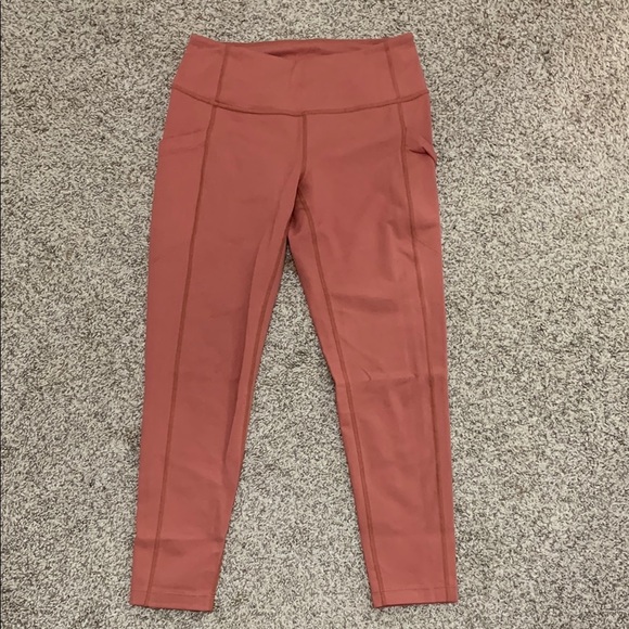 Rust Orange Zella Leggings - Picture 1 of 2